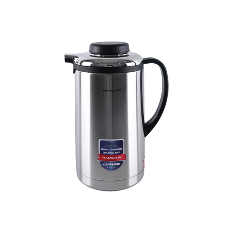 Hamilton 1.6L Stainless Steel Vacuum Flask 24Hr Hot & Cold HT132
