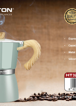 Hamilton Moka Pot 6 Cup 300ml HT320 | Al Shabib Qatar