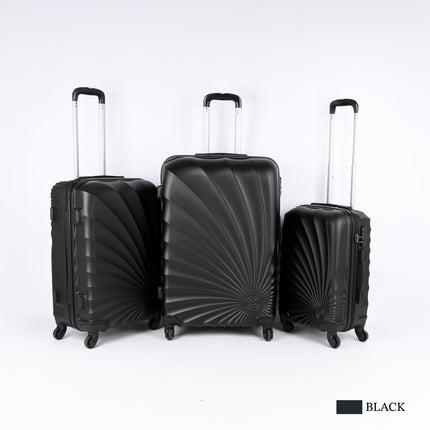 ABS Hard Trolley Bag Set 3 Piece Model ABS3D