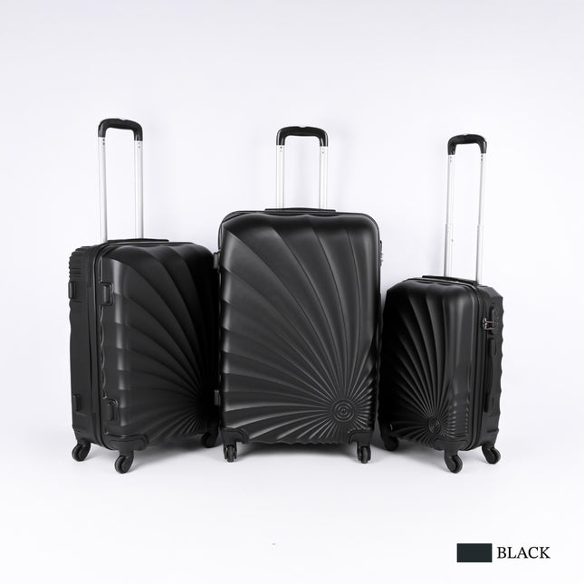 ABS Hard Trolley Bag Set 3 Piece Model ABS3D
