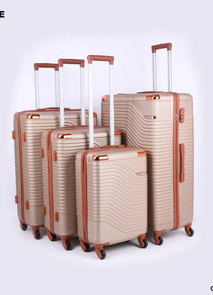 Biggie Hard Trolley Bag Set 4 Piece Model BIG4D