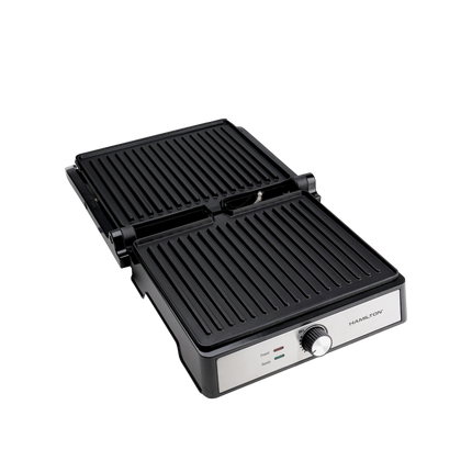 Hamilton Grill Toaster 2000W 180° Open 29x24cm Floating Hinge HT5721 | Al Shabib Qatar