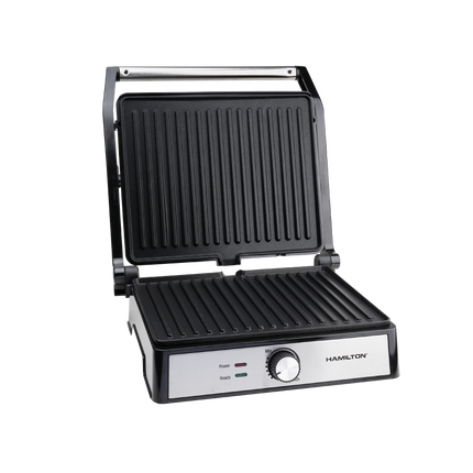 Hamilton Grill Toaster 2000W 180° Open 29x24cm Floating Hinge HT5721 | Al Shabib Qatar