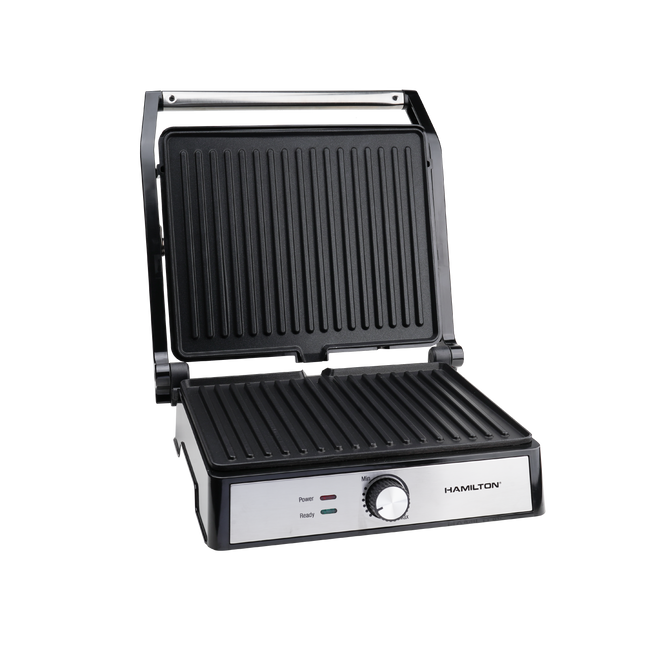 Hamilton Grill Toaster 2000W 180° Open 29x24cm Floating Hinge HT5721 | Al Shabib Qatar