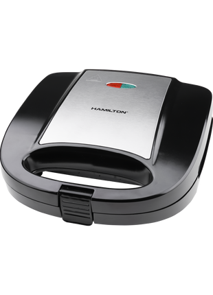 Hamilton Grill Toaster with Non-Stick Plates & SS Housing HT5722GT