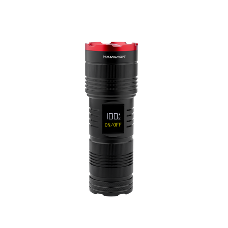 Hamilton High Power LED Flashlight 25W XHP70 with Power Bank HT9961FL