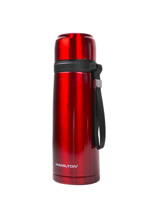 Hamilton Flask 600ml 304 SS Double Layer 12Hr Hot 24Hr Cold HT109 | Al Shabib Qatar