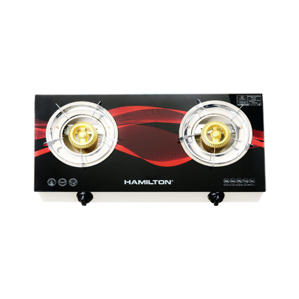 Gas Stove 2 Burner Glass – HT1111GC
