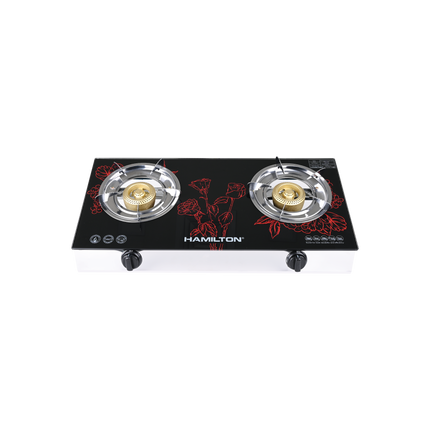 Gas Stove 2 Burner Glass – HT1111GC