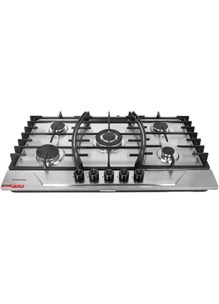 Hamilton Gas Stove 5 Burner Stainless Steel Cast Iron HT1124GC