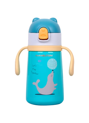 Hamilton Kids Flask 360ml SS Double Wall Hot & Cold HT119-360 | Al Shabib Qatar