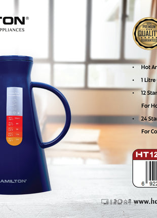 Hamilton Flask 1L Hot 12Hr Cold 24Hr HT127 | Al Shabib Qatar