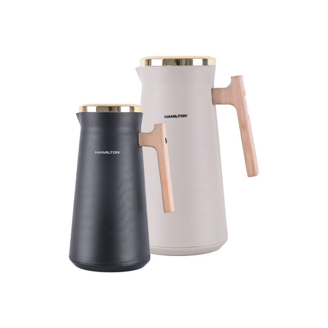 Hamilton 1L Vacuum Flask with Refillable Glass Liner HT129