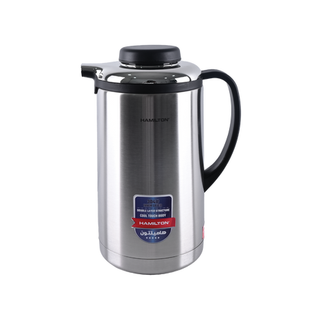 Hamilton 1.9L Stainless Steel Vacuum Flask 24Hr Hot & Cold HT132