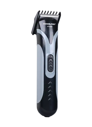 Hamilton Rechargeable Hair Trimmer T-Blade 6000RPM 90 Min 4 Guide Combs HT2233 | Al Shabib Qatar