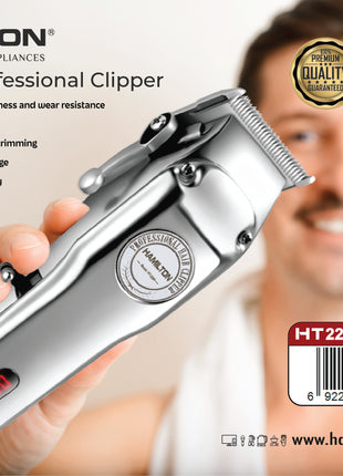 Hamilton All-Metal Professional Hair Clipper with 4-Gear Taper HT2260