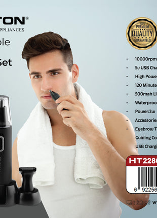 Hamilton 3-in-1 Rechargeable Grooming Set Hair Beard & Body HT2286