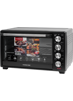 Hamilton Electric Oven 3 in 1 1600W 30L Grill Rotisserie Convection HT2530EO | Al Shabib Qatar