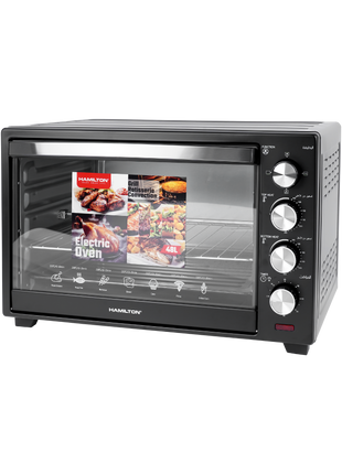Hamilton Electric Oven 3 in 1 2000W 48L Grill Rotisserie Convection HT2548EO | Al Shabib Qatar