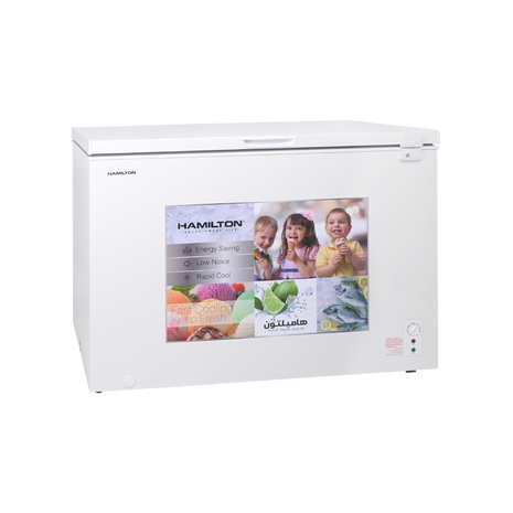 Hamilton 410L Chest Freezer with Door Lock HT2803