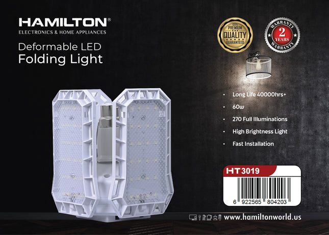 Hamilton Deformable LED Folding Light HT3019 | Al Shabib Qatar