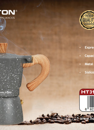 Hamilton Moka Pot 2 Cup 100ml HT318 | Al Shabib Qatar