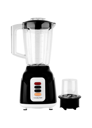 Hamilton Juicer Blender 2 in 1 400W 1.5L Grinder Jar 2 Colors HT3302 | Al Shabib Qatar