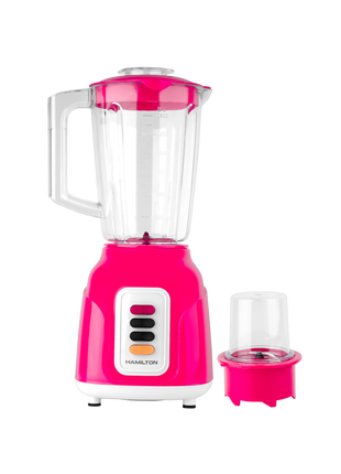 Hamilton Juicer Blender 2 in 1 400W 1.5L Grinder Jar 2 Colors HT3302 | Al Shabib Qatar