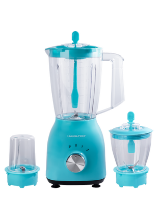 Hamilton Juicer Blender Chopper & Grinder 3 in 1 400W HT3323 | Al Shabib Qatar
