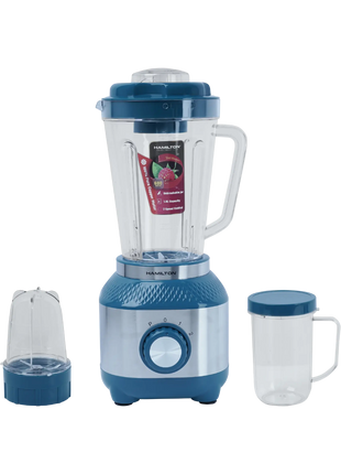 Hamilton Blender Grinder & Juice Cup 3 in 1 600W 1.8L Copper Motor HT3348BR | Al Shabib Qatar