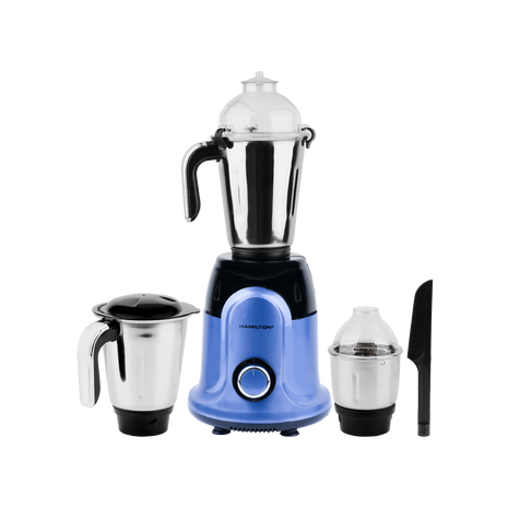 Hamilton Kitchen Master Mixer Grinder 3 in 1 1000W 3 SS Jars HT3372GM | الشبيب قطر