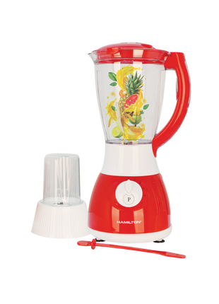 Hamilton Juicer Blender 2 in 1 400W 1.5L Safety Lock Grinder Jar | Al Shabib Qatar