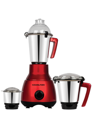 Hamilton Mixer Grinder 3 in 1 900W Turbo Low-Noise 3 SS Jars HT3409GM | Al Shabib Qatar