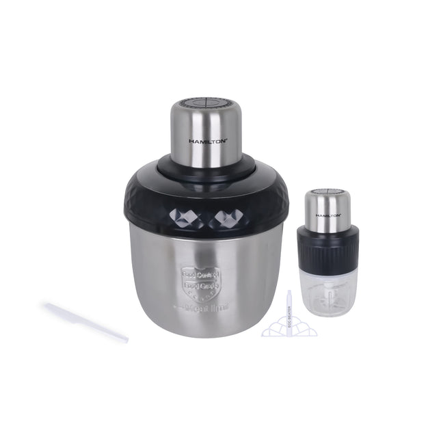 Hamilton Food Chopper & Mixer 3 in 1 HT3812CH | Al Shabib Qatar - Hamilton Qatar | Al Shabib