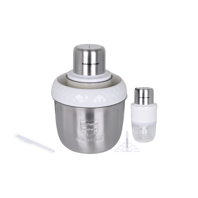 Hamilton Food Chopper & Mixer 3 in 1 HT3812CH | Al Shabib Qatar - Hamilton Qatar | Al Shabib