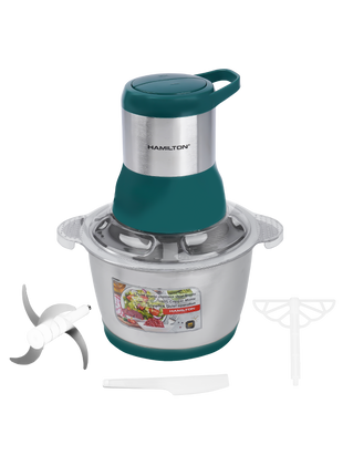 Hamilton Food Processor 2 in 1 500W 2L 4-Layer SS Blade HT3828CH | Al Shabib Qatar