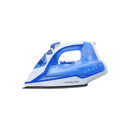 Hamilton Steam Iron 2400W Teflon Soleplate Burst Steam 360° Swivel HT39SI | Al Shabib Qatar