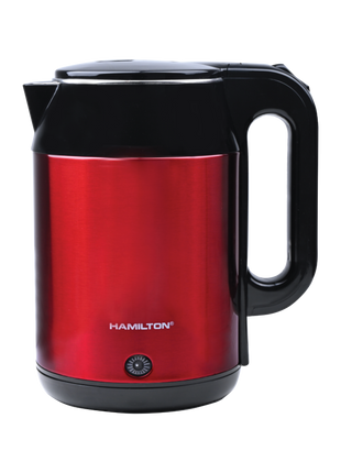 Hamilton Double Layer Electric Kettle 1500W 2L HT4809EK | Al Shabib Qatar