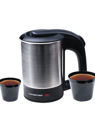 Hamilton Stainless Steel Electric Kettle 1000W 1.5L Concealed Element HT4810EK | Al Shabib Qatar