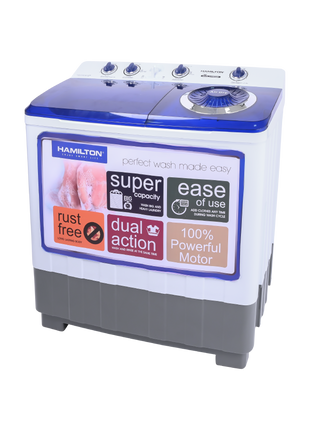 Hamilton Washing Machine Twin Tub 18KG HT5628WM | Al Shabib Qatar - Hamilton Qatar | Al Shabib
