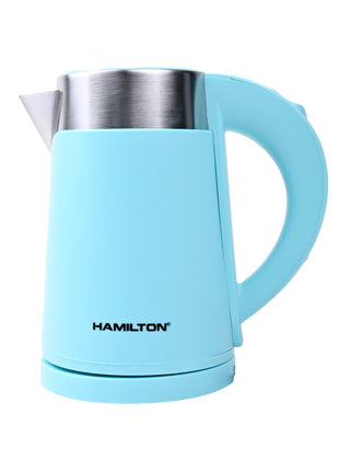 Hamilton Double Layer Electric Kettle 1000W 0.8L Compact HT5829EK | Al Shabib Qatar
