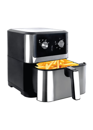 Hamilton air fryer in a white background