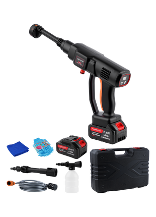 Hamilton Rechargeable High-Pressure Washer 25Bar 135W HT600 | Al Shabib Qatar