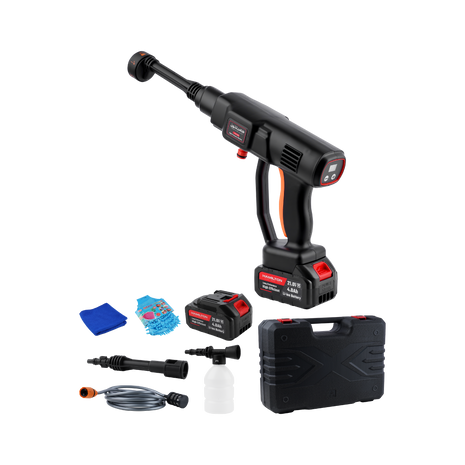 Hamilton Rechargeable High-Pressure Washer 25Bar 135W HT600 | Al Shabib Qatar