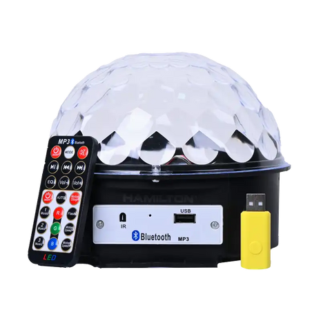 هاميلتون كرة ضوئية LED كريستالية التحكم الصوتي DMX HT6622DL | الشبيب قطر