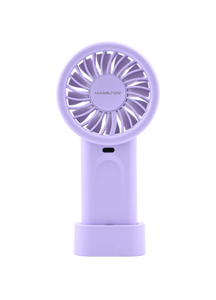 Hamilton Rechargeable Portable Hand Fan 3" 5-Speed HT7082 | Al Shabib Qatar
