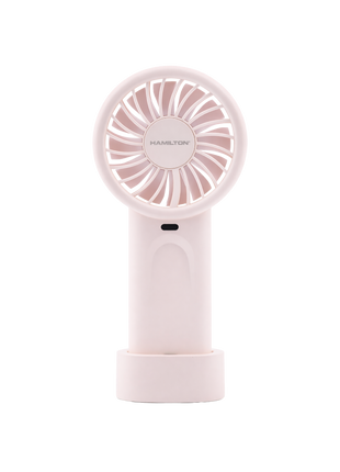 Hamilton Rechargeable Portable Hand Fan 3" 5-Speed HT7082 | Al Shabib Qatar