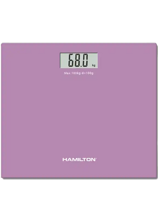 Hamilton Digital Bathroom Scale 180kg LCD Auto On/Off HT715 | Al Shabib Qatar