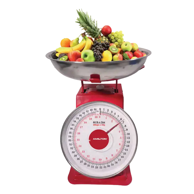 Hamilton Mechanical Weighing Scale 20kg SS Analog Display HT716 | Al Shabib Qatar