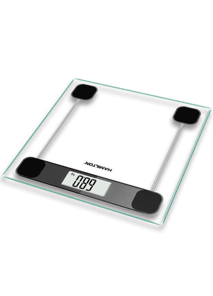 Hamilton Digital Bathroom Scale 180kg Tempered Glass LED HT717 | Al Shabib Qatar